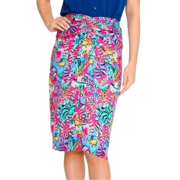 J. McLaughlin Dresses & Skirts - J. McLaughlin Blakely Freshfield Floral Maxi Skirt Size 4